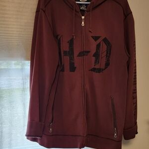 Harley Davidson full zip sweatshirt